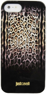 Чехол для iPhone 5/5S Just Cavalli Leopard Black Чехол для iPhone 5/5S Just Cavalli Leopard Black